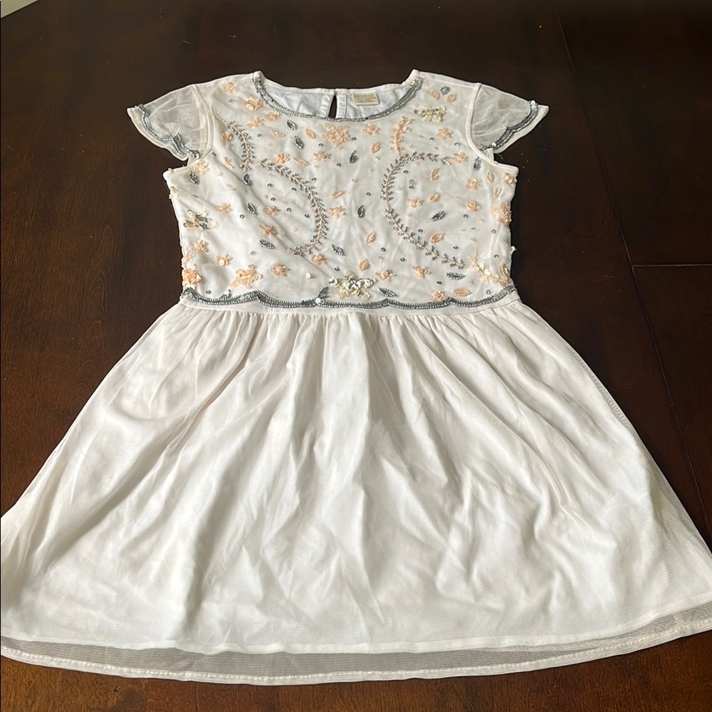 Zara Girls size 13/14 Elegant Kids Dress